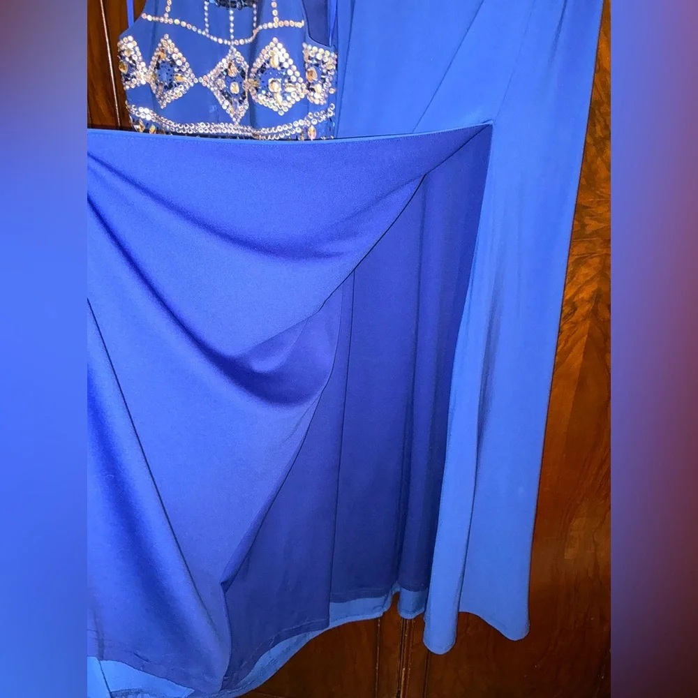 Chicas 2 pc Prom Maxi Skirt & Halter Top Size S - Picture 8 of 16